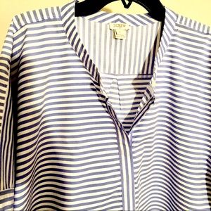 J crew Striped tunic